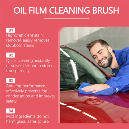 Car Glass Oil Film Remover, Cleaning Board, Hydrophobic Glass Coating, Windshield, Clear Window, Auto Detailing Tool