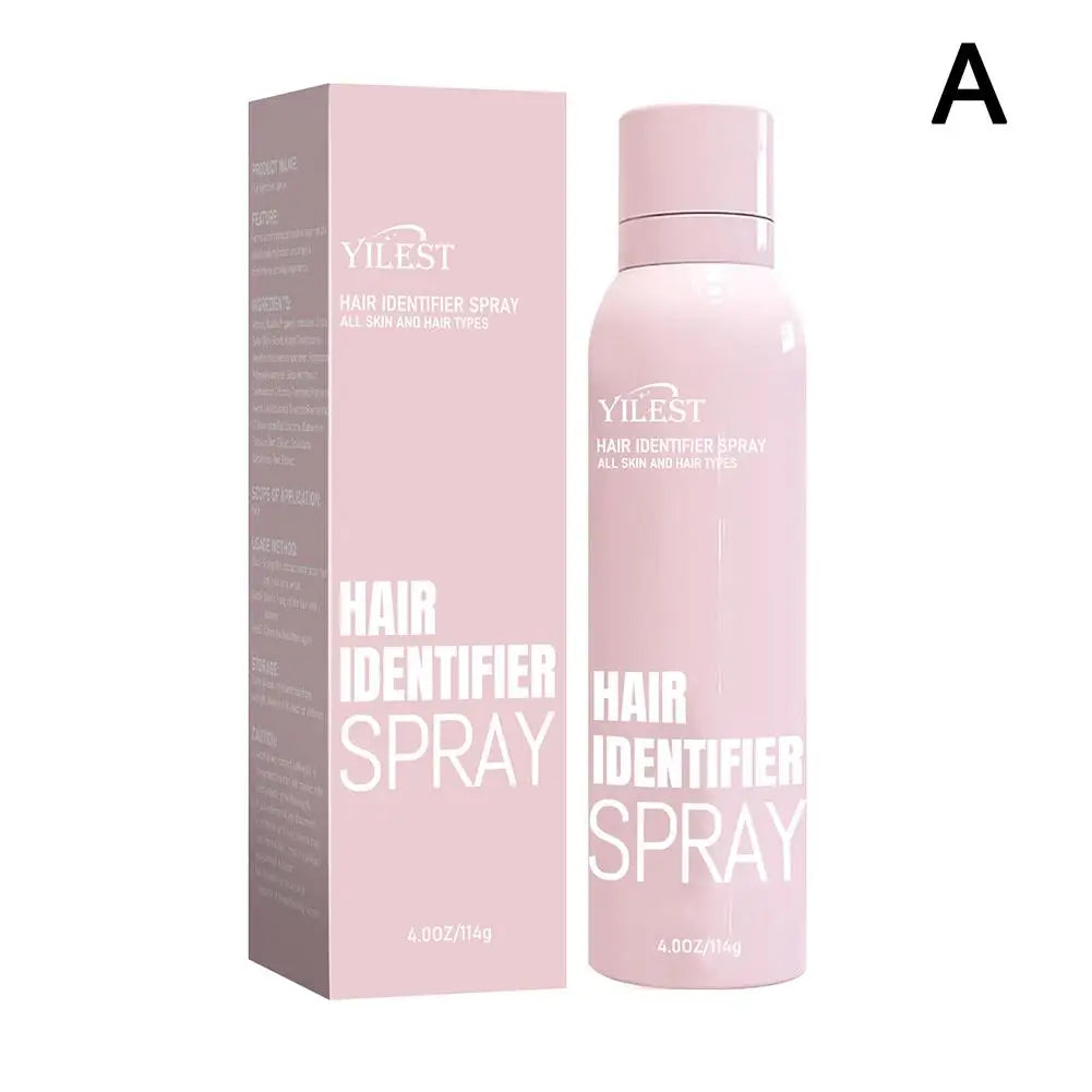 1 Set Hair Identifier Spray Facial Hair Removal Spray Smoothing Face Hairless Painless With 4 Scraper Face Shaving Facial Care