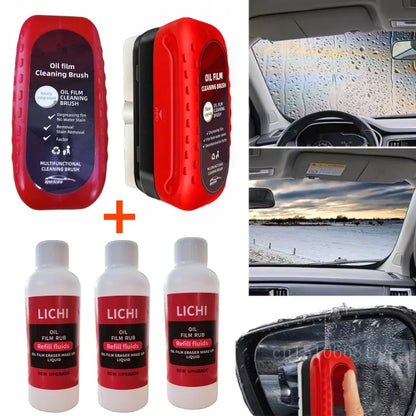 Car Glass Oil Film Remover, Cleaning Board, Hydrophobic Glass Coating, Windshield, Clear Window, Auto Detailing Tool